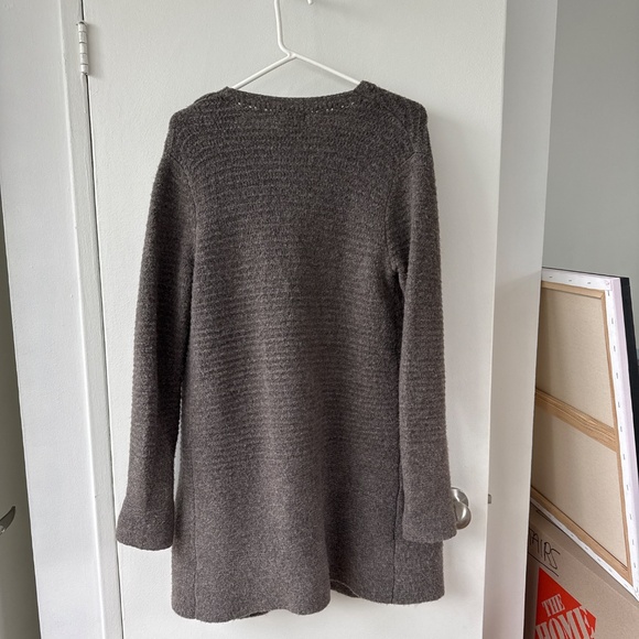 Oversized knit sweater coat - Picture 2 of 2